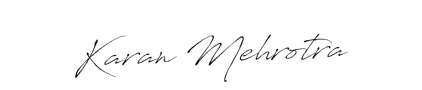 Antro_Vectra is a professional signature style that is perfect for those who want to add a touch of class to their signature. It is also a great choice for those who want to make their signature more unique. Get Karan Mehrotra name to fancy signature for free. Karan Mehrotra signature style 6 images and pictures png