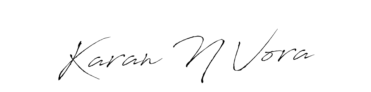 You should practise on your own different ways (Antro_Vectra) to write your name (Karan N Vora) in signature. don't let someone else do it for you. Karan N Vora signature style 6 images and pictures png