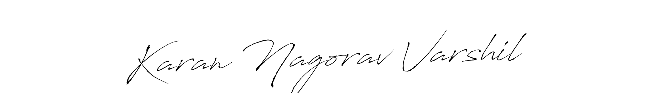 It looks lik you need a new signature style for name Karan Nagorav Varshil. Design unique handwritten (Antro_Vectra) signature with our free signature maker in just a few clicks. Karan Nagorav Varshil signature style 6 images and pictures png