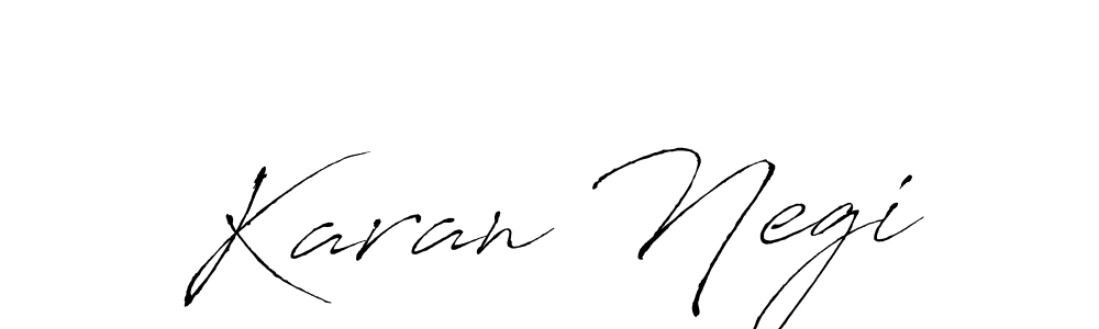 How to make Karan Negi signature? Antro_Vectra is a professional autograph style. Create handwritten signature for Karan Negi name. Karan Negi signature style 6 images and pictures png