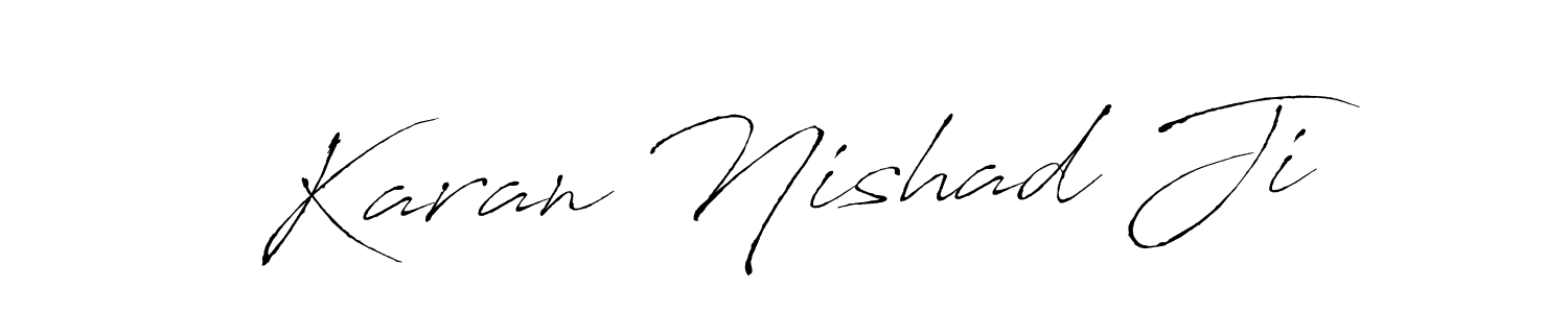 Once you've used our free online signature maker to create your best signature Antro_Vectra style, it's time to enjoy all of the benefits that Karan Nishad Ji name signing documents. Karan Nishad Ji signature style 6 images and pictures png