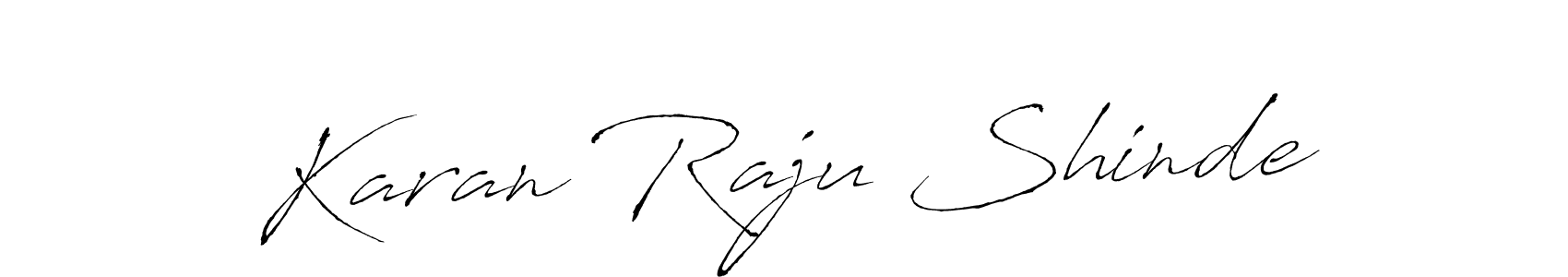 Also You can easily find your signature by using the search form. We will create Karan Raju Shinde name handwritten signature images for you free of cost using Antro_Vectra sign style. Karan Raju Shinde signature style 6 images and pictures png