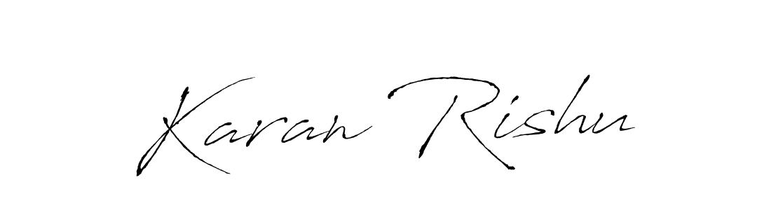 Make a short Karan Rishu signature style. Manage your documents anywhere anytime using Antro_Vectra. Create and add eSignatures, submit forms, share and send files easily. Karan Rishu signature style 6 images and pictures png