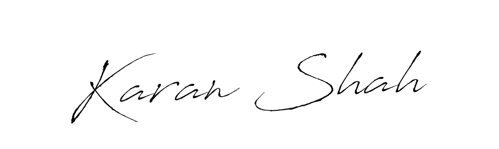 Also You can easily find your signature by using the search form. We will create Karan Shah name handwritten signature images for you free of cost using Antro_Vectra sign style. Karan Shah signature style 6 images and pictures png