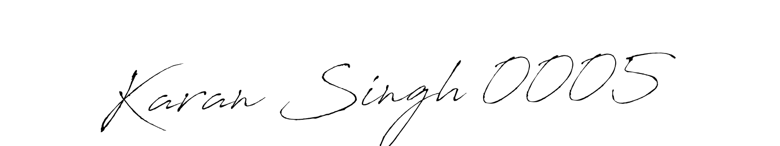 How to make Karan Singh 0005 signature? Antro_Vectra is a professional autograph style. Create handwritten signature for Karan Singh 0005 name. Karan Singh 0005 signature style 6 images and pictures png