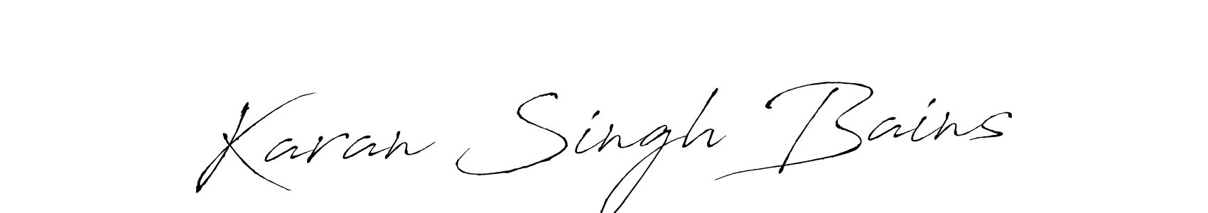 Make a beautiful signature design for name Karan Singh Bains. Use this online signature maker to create a handwritten signature for free. Karan Singh Bains signature style 6 images and pictures png