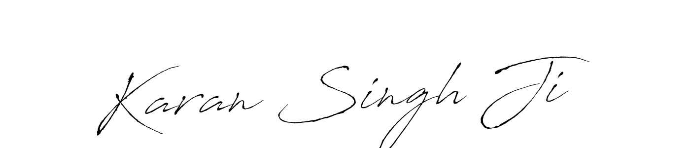 Make a beautiful signature design for name Karan Singh Ji. With this signature (Antro_Vectra) style, you can create a handwritten signature for free. Karan Singh Ji signature style 6 images and pictures png