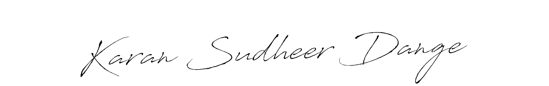 How to Draw Karan Sudheer Dange signature style? Antro_Vectra is a latest design signature styles for name Karan Sudheer Dange. Karan Sudheer Dange signature style 6 images and pictures png