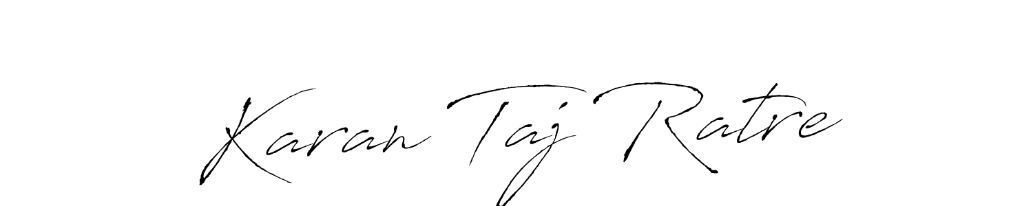 if you are searching for the best signature style for your name Karan Taj Ratre. so please give up your signature search. here we have designed multiple signature styles  using Antro_Vectra. Karan Taj Ratre signature style 6 images and pictures png