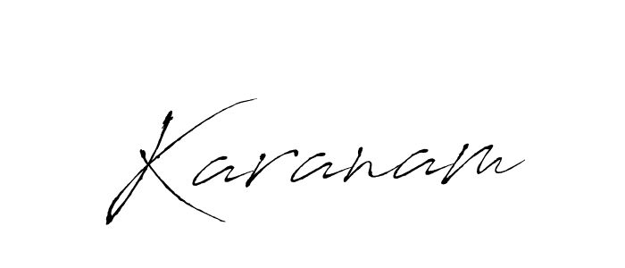 Also You can easily find your signature by using the search form. We will create Karanam name handwritten signature images for you free of cost using Antro_Vectra sign style. Karanam signature style 6 images and pictures png