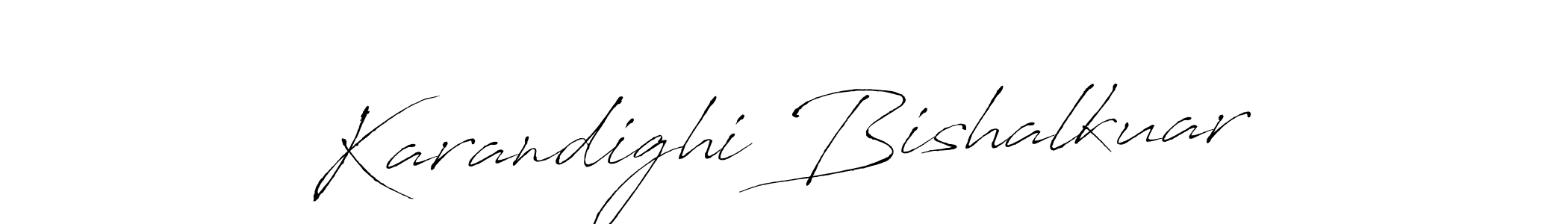 Also You can easily find your signature by using the search form. We will create Karandighi Bishalkuar name handwritten signature images for you free of cost using Antro_Vectra sign style. Karandighi Bishalkuar signature style 6 images and pictures png