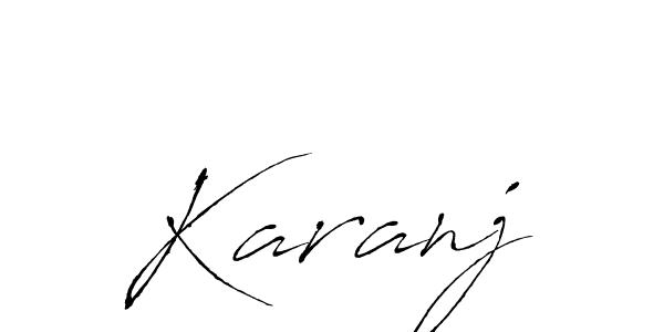 Make a beautiful signature design for name Karanj. Use this online signature maker to create a handwritten signature for free. Karanj signature style 6 images and pictures png