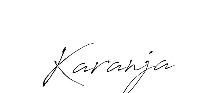 How to make Karanja name signature. Use Antro_Vectra style for creating short signs online. This is the latest handwritten sign. Karanja signature style 6 images and pictures png