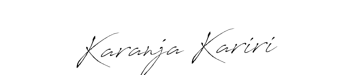 Once you've used our free online signature maker to create your best signature Antro_Vectra style, it's time to enjoy all of the benefits that Karanja Kariri name signing documents. Karanja Kariri signature style 6 images and pictures png