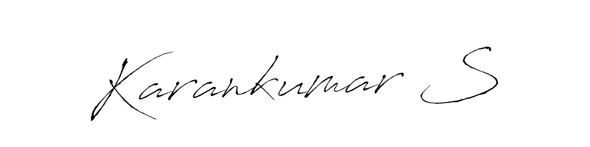 Make a beautiful signature design for name Karankumar S. Use this online signature maker to create a handwritten signature for free. Karankumar S signature style 6 images and pictures png