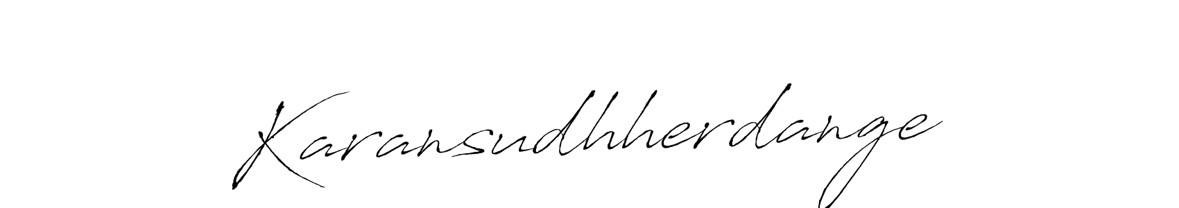 You can use this online signature creator to create a handwritten signature for the name Karansudhherdange. This is the best online autograph maker. Karansudhherdange signature style 6 images and pictures png