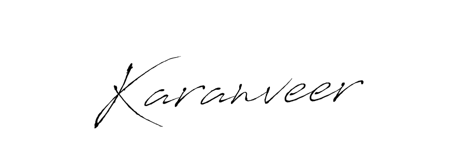 Also we have Karanveer name is the best signature style. Create professional handwritten signature collection using Antro_Vectra autograph style. Karanveer signature style 6 images and pictures png