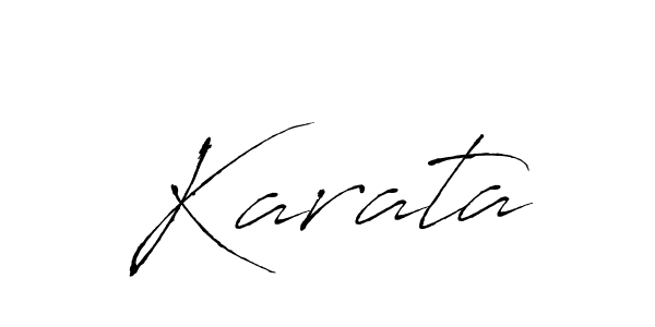 Use a signature maker to create a handwritten signature online. With this signature software, you can design (Antro_Vectra) your own signature for name Karata. Karata signature style 6 images and pictures png