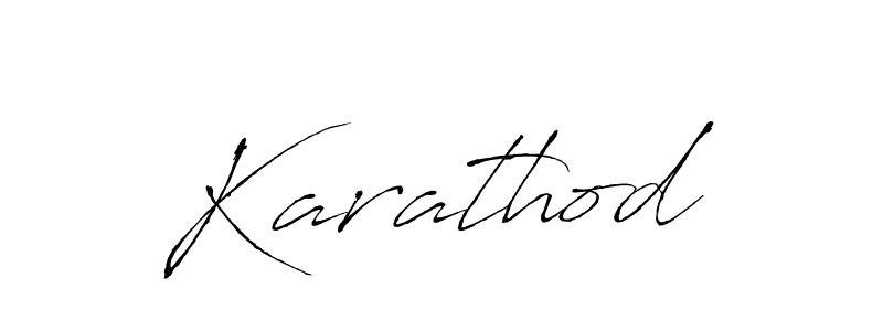 Karathod stylish signature style. Best Handwritten Sign (Antro_Vectra) for my name. Handwritten Signature Collection Ideas for my name Karathod. Karathod signature style 6 images and pictures png