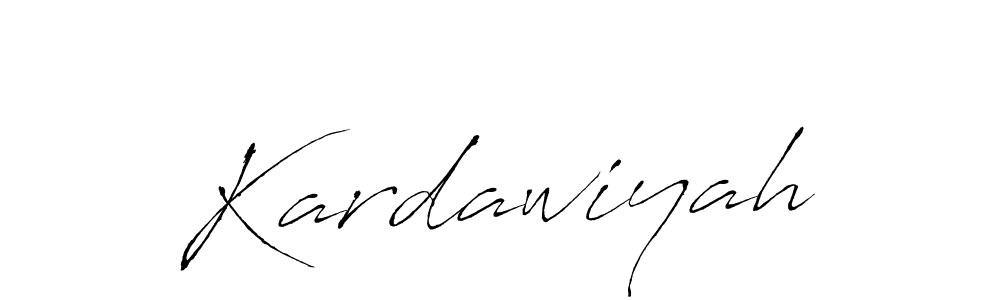 Make a beautiful signature design for name Kardawiyah. Use this online signature maker to create a handwritten signature for free. Kardawiyah signature style 6 images and pictures png