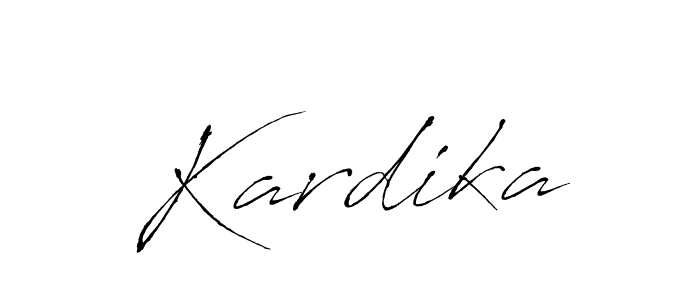 if you are searching for the best signature style for your name Kardika. so please give up your signature search. here we have designed multiple signature styles  using Antro_Vectra. Kardika signature style 6 images and pictures png
