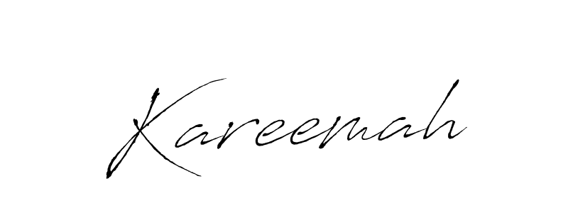 Kareemah stylish signature style. Best Handwritten Sign (Antro_Vectra) for my name. Handwritten Signature Collection Ideas for my name Kareemah. Kareemah signature style 6 images and pictures png