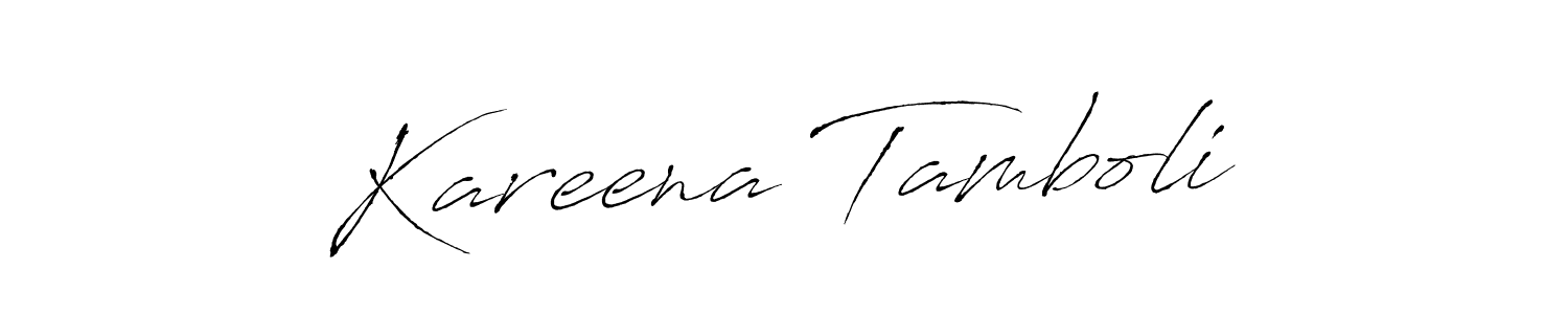 Once you've used our free online signature maker to create your best signature Antro_Vectra style, it's time to enjoy all of the benefits that Kareena Tamboli name signing documents. Kareena Tamboli signature style 6 images and pictures png