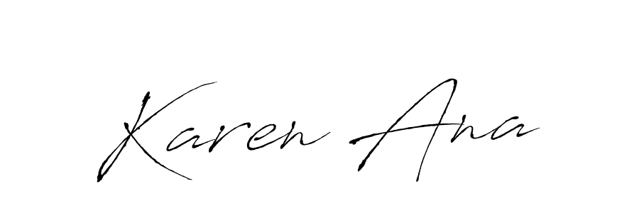 Similarly Antro_Vectra is the best handwritten signature design. Signature creator online .You can use it as an online autograph creator for name Karen Ana. Karen Ana signature style 6 images and pictures png