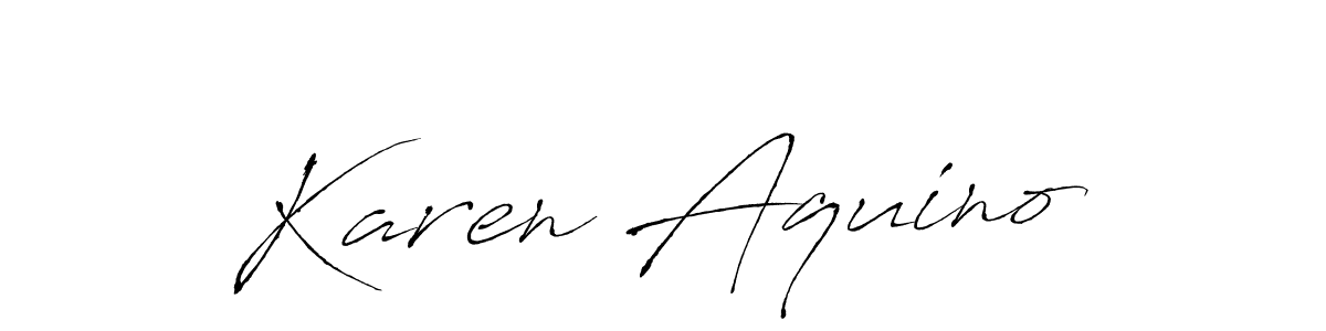 It looks lik you need a new signature style for name Karen Aquino. Design unique handwritten (Antro_Vectra) signature with our free signature maker in just a few clicks. Karen Aquino signature style 6 images and pictures png