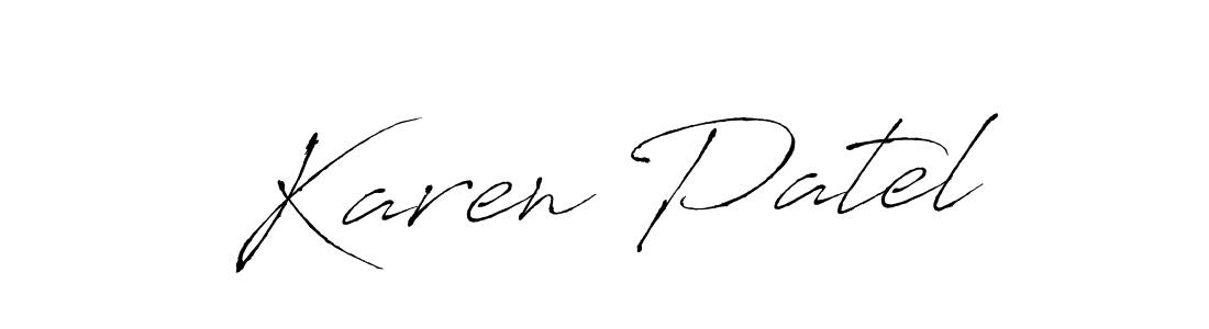 Best and Professional Signature Style for Karen Patel. Antro_Vectra Best Signature Style Collection. Karen Patel signature style 6 images and pictures png