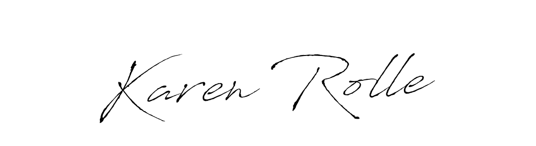 Antro_Vectra is a professional signature style that is perfect for those who want to add a touch of class to their signature. It is also a great choice for those who want to make their signature more unique. Get Karen Rolle name to fancy signature for free. Karen Rolle signature style 6 images and pictures png