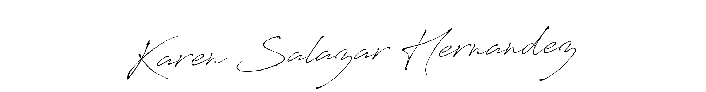 See photos of Karen Salazar Hernandez official signature by Spectra . Check more albums & portfolios. Read reviews & check more about Antro_Vectra font. Karen Salazar Hernandez signature style 6 images and pictures png