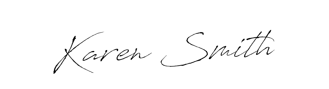 Make a short Karen Smith signature style. Manage your documents anywhere anytime using Antro_Vectra. Create and add eSignatures, submit forms, share and send files easily. Karen Smith signature style 6 images and pictures png