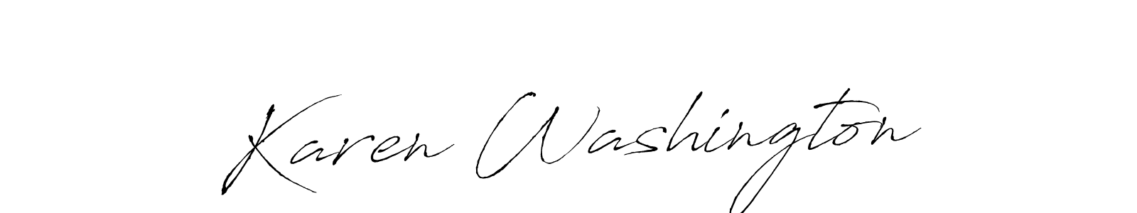 Make a short Karen Washington signature style. Manage your documents anywhere anytime using Antro_Vectra. Create and add eSignatures, submit forms, share and send files easily. Karen Washington signature style 6 images and pictures png