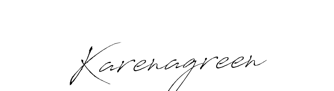 The best way (Antro_Vectra) to make a short signature is to pick only two or three words in your name. The name Karenagreen include a total of six letters. For converting this name. Karenagreen signature style 6 images and pictures png