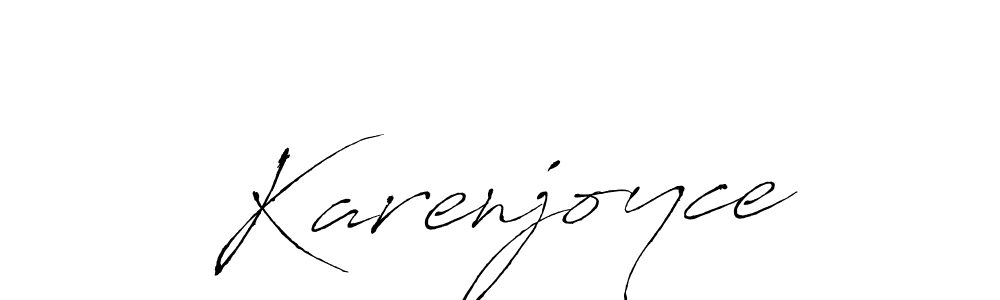 Similarly Antro_Vectra is the best handwritten signature design. Signature creator online .You can use it as an online autograph creator for name Karenjoyce. Karenjoyce signature style 6 images and pictures png