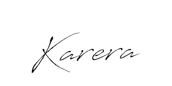 How to make Karera signature? Antro_Vectra is a professional autograph style. Create handwritten signature for Karera name. Karera signature style 6 images and pictures png