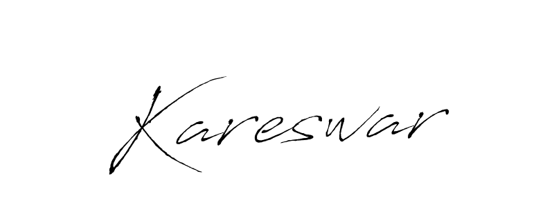 How to make Kareswar name signature. Use Antro_Vectra style for creating short signs online. This is the latest handwritten sign. Kareswar signature style 6 images and pictures png