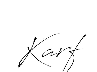 This is the best signature style for the Karf name. Also you like these signature font (Antro_Vectra). Mix name signature. Karf signature style 6 images and pictures png