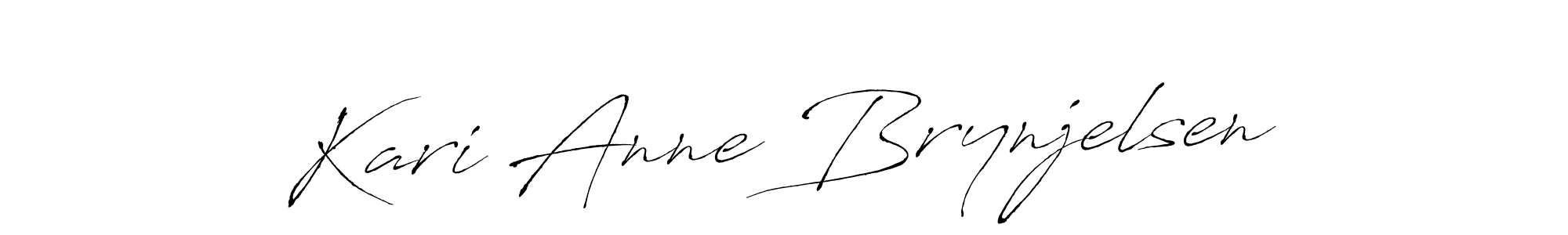 Create a beautiful signature design for name Kari Anne Brynjelsen. With this signature (Antro_Vectra) fonts, you can make a handwritten signature for free. Kari Anne Brynjelsen signature style 6 images and pictures png