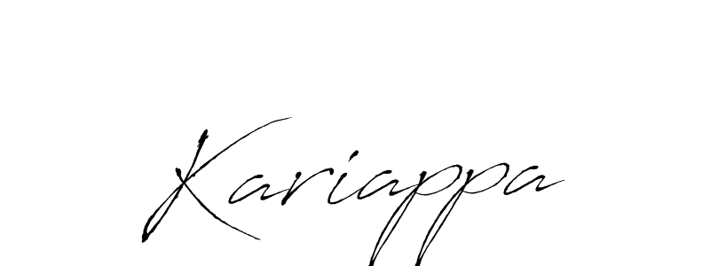 if you are searching for the best signature style for your name Kariappa. so please give up your signature search. here we have designed multiple signature styles  using Antro_Vectra. Kariappa signature style 6 images and pictures png