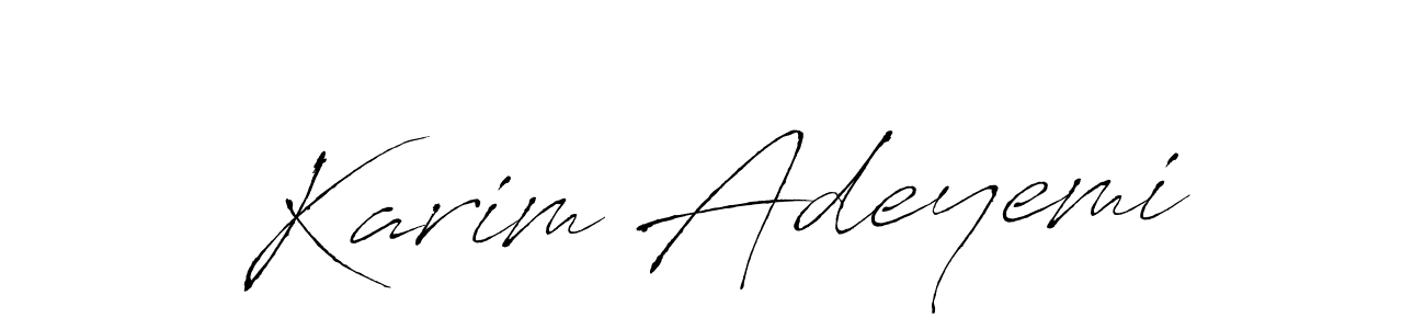 Antro_Vectra is a professional signature style that is perfect for those who want to add a touch of class to their signature. It is also a great choice for those who want to make their signature more unique. Get Karim Adeyemi name to fancy signature for free. Karim Adeyemi signature style 6 images and pictures png