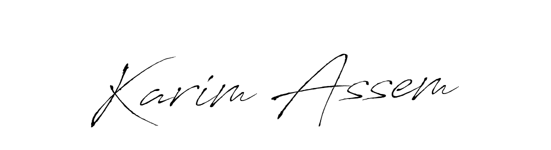 Make a short Karim Assem signature style. Manage your documents anywhere anytime using Antro_Vectra. Create and add eSignatures, submit forms, share and send files easily. Karim Assem signature style 6 images and pictures png