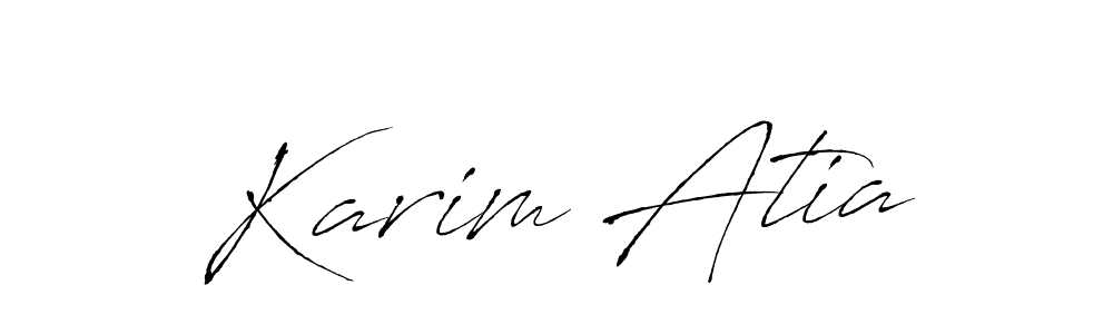 Make a short Karim Atia signature style. Manage your documents anywhere anytime using Antro_Vectra. Create and add eSignatures, submit forms, share and send files easily. Karim Atia signature style 6 images and pictures png