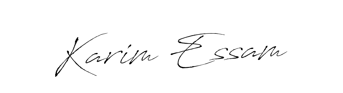 How to make Karim Essam signature? Antro_Vectra is a professional autograph style. Create handwritten signature for Karim Essam name. Karim Essam signature style 6 images and pictures png