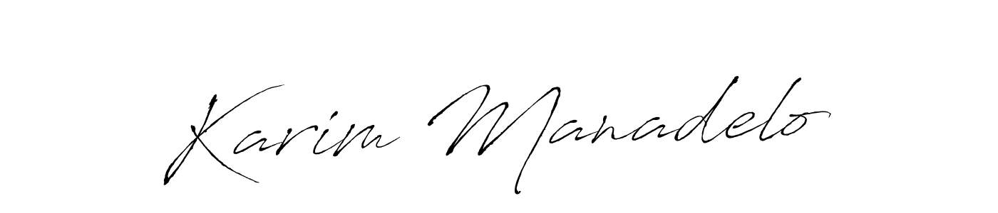 You should practise on your own different ways (Antro_Vectra) to write your name (Karim Manadelo) in signature. don't let someone else do it for you. Karim Manadelo signature style 6 images and pictures png