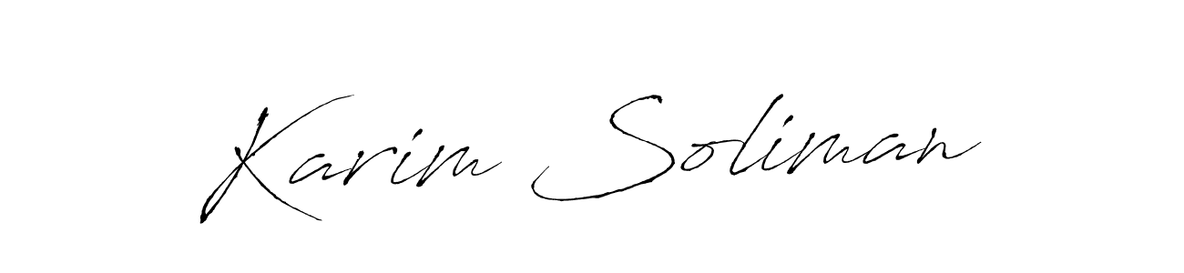 It looks lik you need a new signature style for name Karim Soliman. Design unique handwritten (Antro_Vectra) signature with our free signature maker in just a few clicks. Karim Soliman signature style 6 images and pictures png