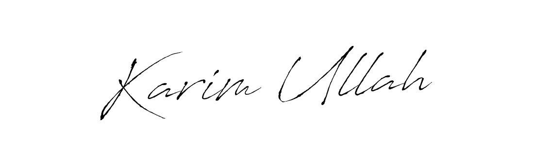 Similarly Antro_Vectra is the best handwritten signature design. Signature creator online .You can use it as an online autograph creator for name Karim Ullah. Karim Ullah signature style 6 images and pictures png