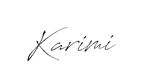 Antro_Vectra is a professional signature style that is perfect for those who want to add a touch of class to their signature. It is also a great choice for those who want to make their signature more unique. Get Karimi name to fancy signature for free. Karimi signature style 6 images and pictures png