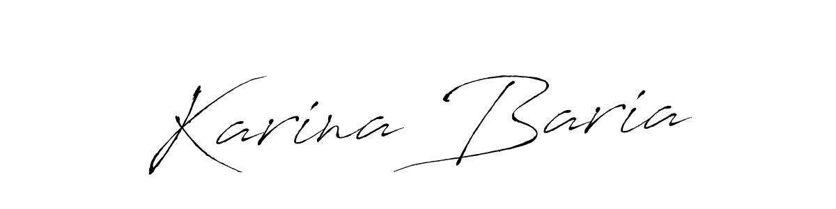 if you are searching for the best signature style for your name Karina Baria. so please give up your signature search. here we have designed multiple signature styles  using Antro_Vectra. Karina Baria signature style 6 images and pictures png